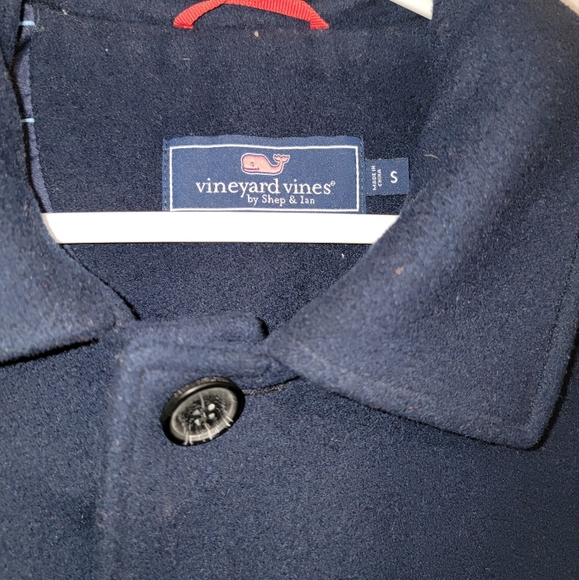 Navy Vineyard Vines Peacoat Good Condition - Picture 3 of 8